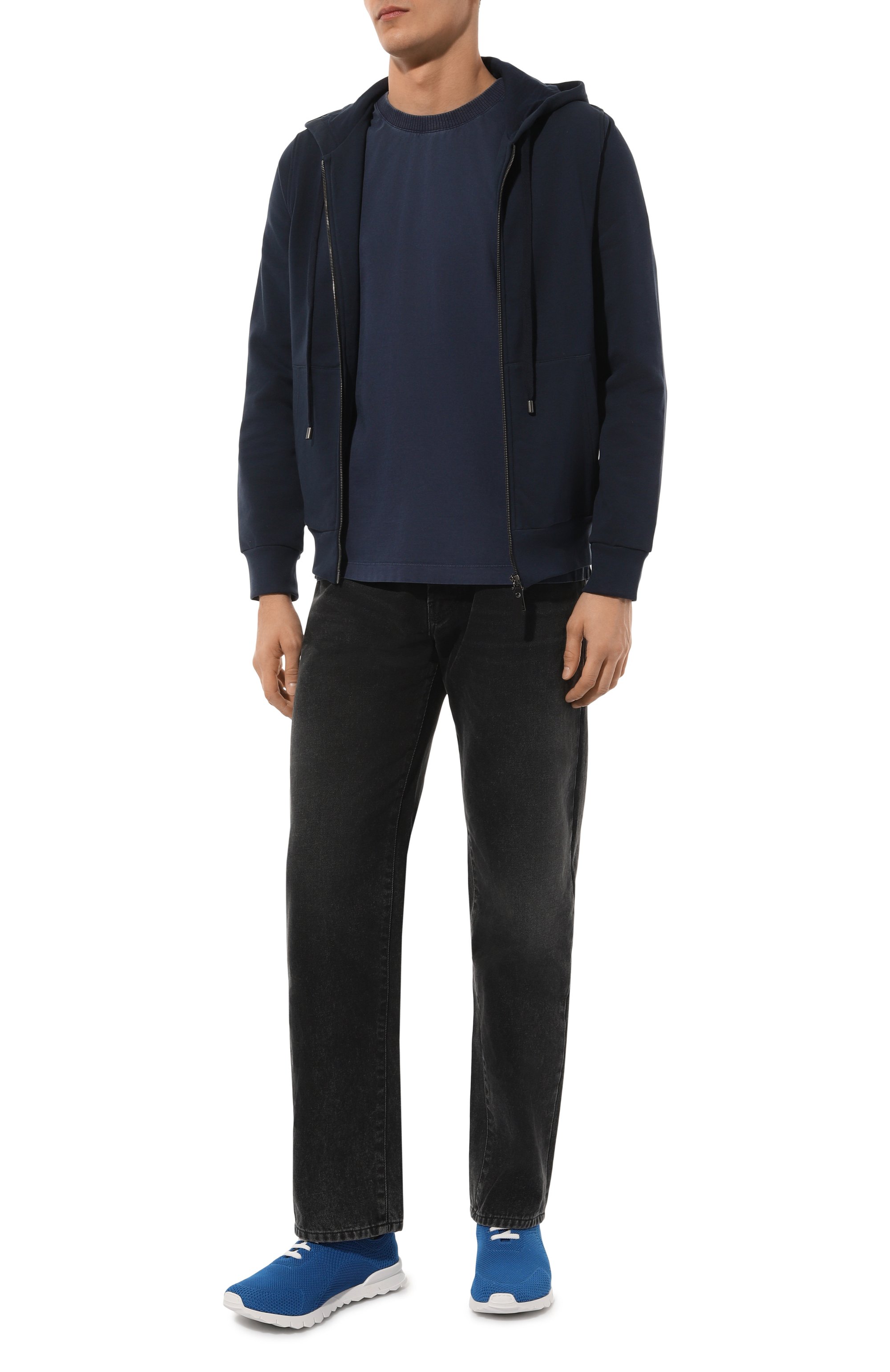 Текстильные кроссовки KITON, арт. USSFITSN00809, фото 2