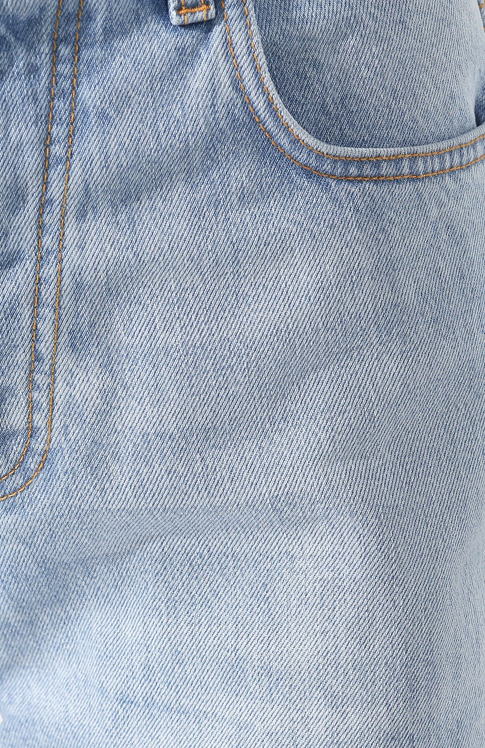 Джинсы NANUSHKA голубого цвета по цене 34700 руб., арт. AMARILL0_BLUE WASH_RIGID DENIM, фото 5 Джинсы NANUSHKA, арт. AMARILL0_BLUE WASH_RIGID DENIM, фото 5