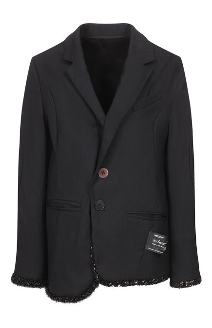 Женский шерстяной жакет с отделкой пайетками UNDERCOVER, арт. UC2E1103