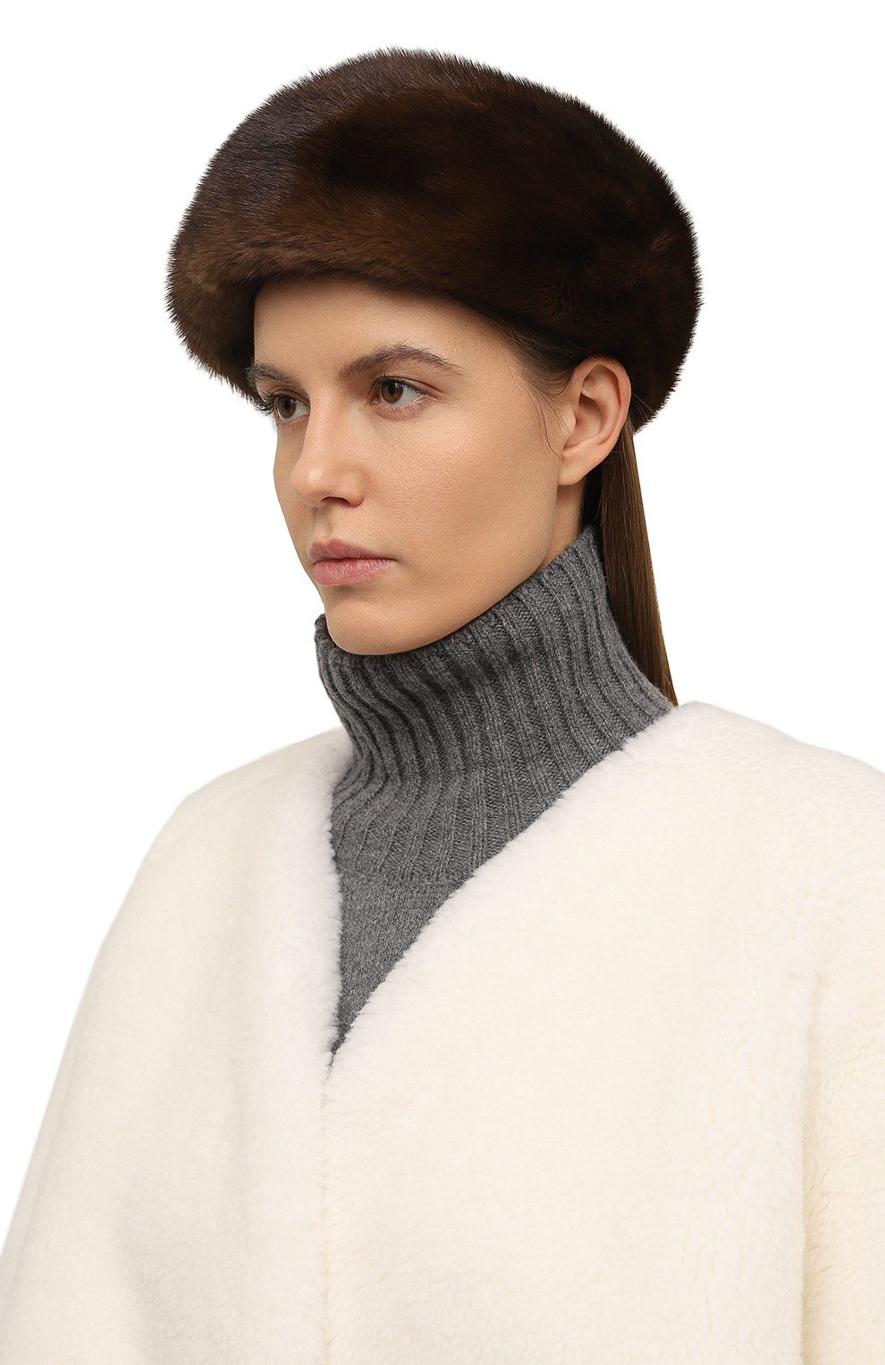 Берет из меха норки VICTORIA KUSENKOVA, арт. 010500003023, фото 2