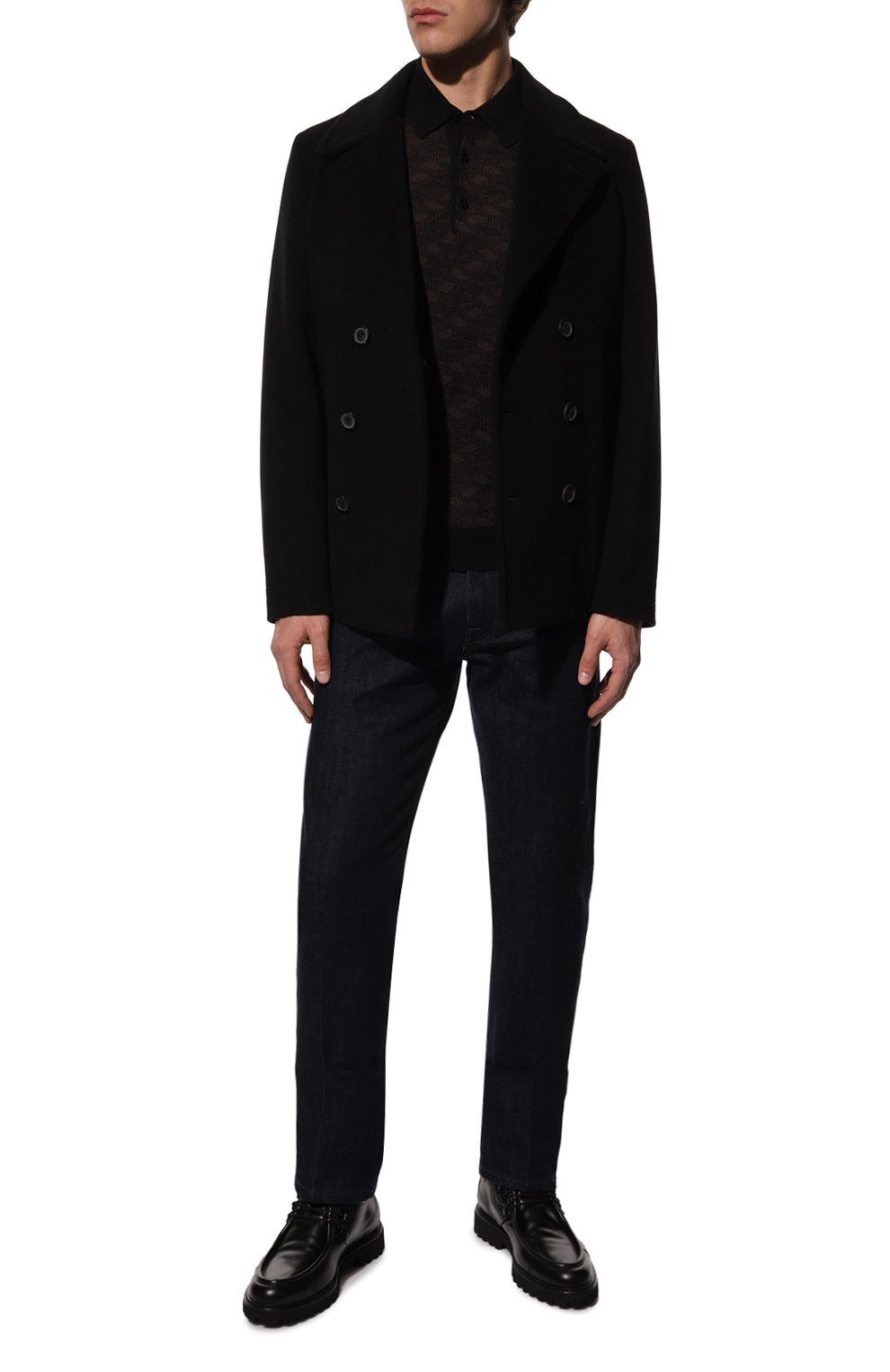 Поло из шерсти и шелка STEFANO RICCI, арт. K606311P03/F22464, фото 2