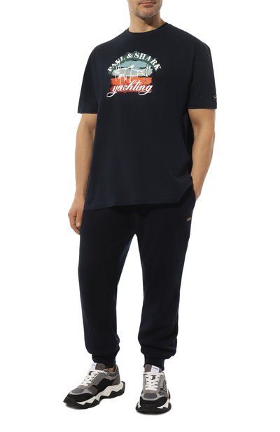 Хлопковая футболка PAUL&SHARK, арт. 13311668/3XL-6XL, фото 2