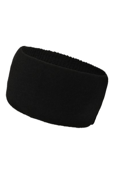 Шерстяная повязка на голову meo CANOE черного цвета по цене 7340 руб., арт. 4401310, фото 3 Шерстяная повязка на голову meo CANOE, арт. 4401310, фото 3