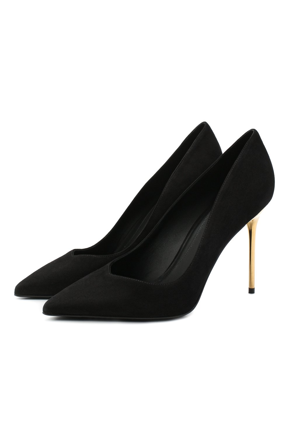 Замшевые туфли BALMAIN, арт. VN1C517/LCMK, фото 1