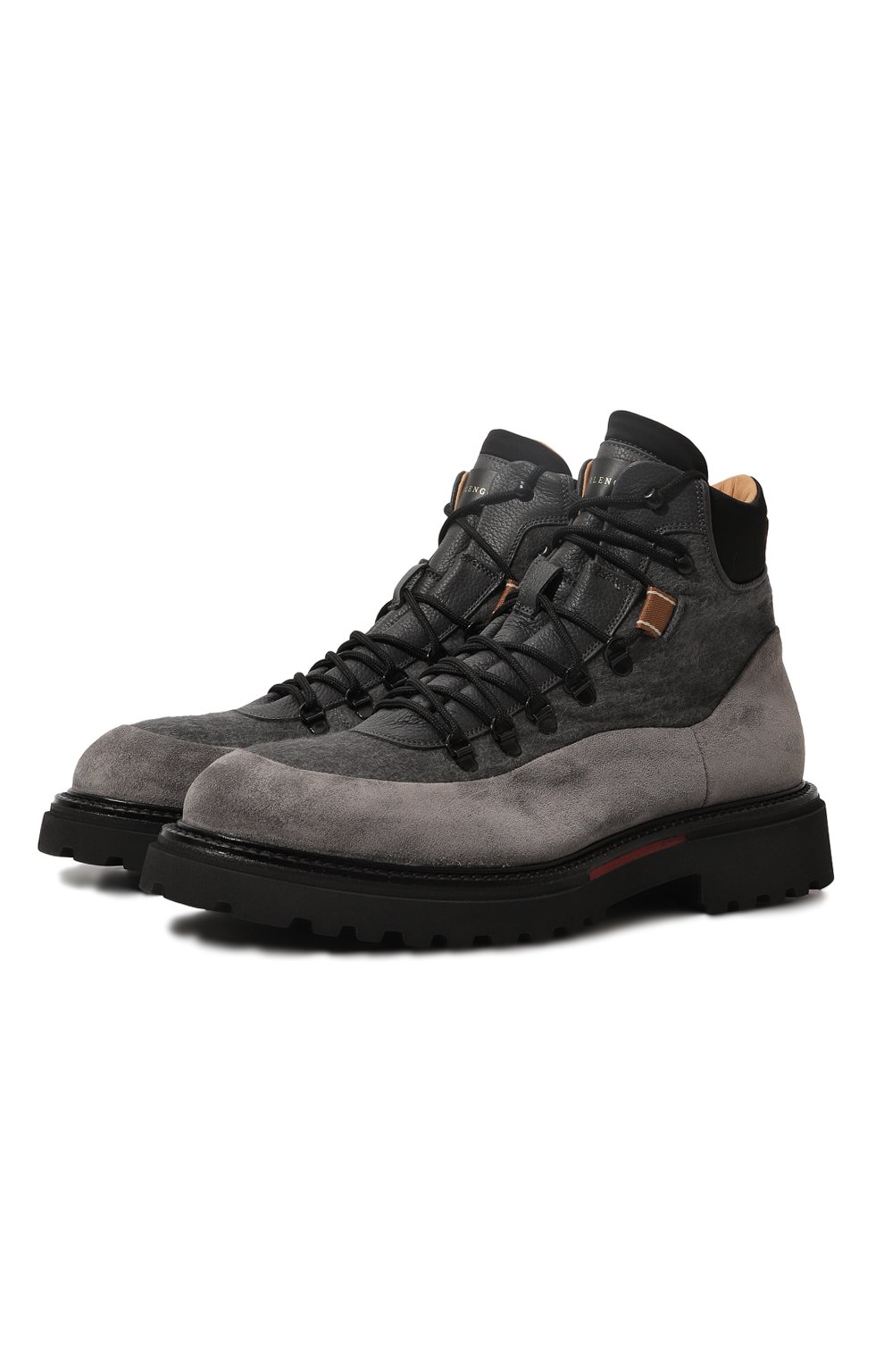 Комбинированные ботинки CAMERLENGO, арт. 16364/0PEAN, фото 1