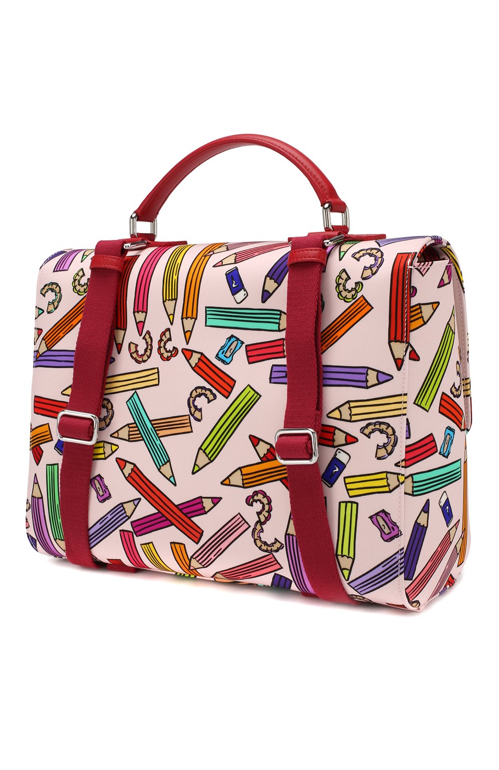 Портфель DOLCE & GABBANA светло-розового цвета по цене 56650 руб., арт. EB0166/AU818, фото 2 Портфель DOLCE & GABBANA, арт. EB0166/AU818, фото 2