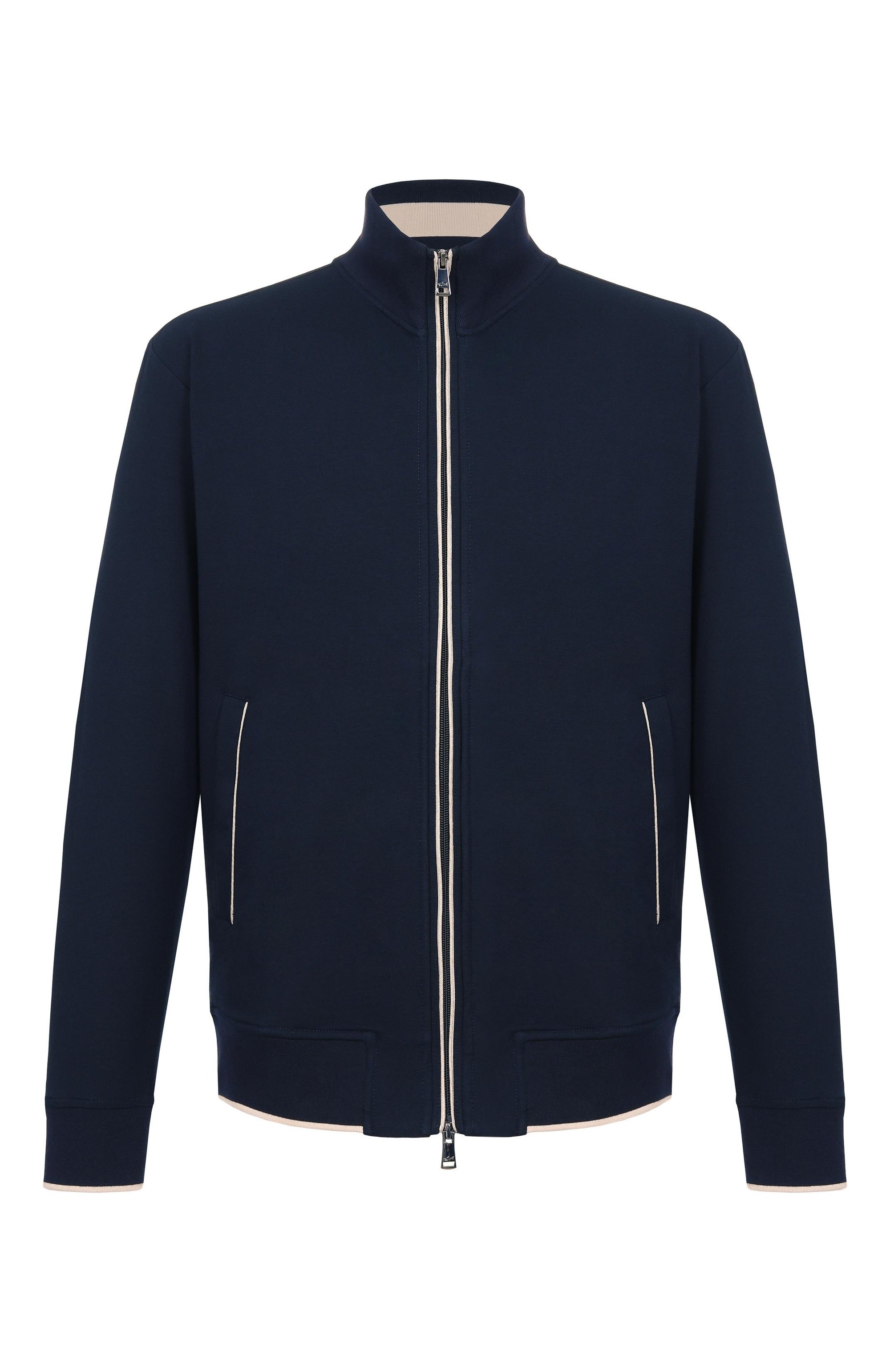 Толстовка из лиоцелла и хлопка PAUL&SHARK, арт. 26411809_001, фото 1