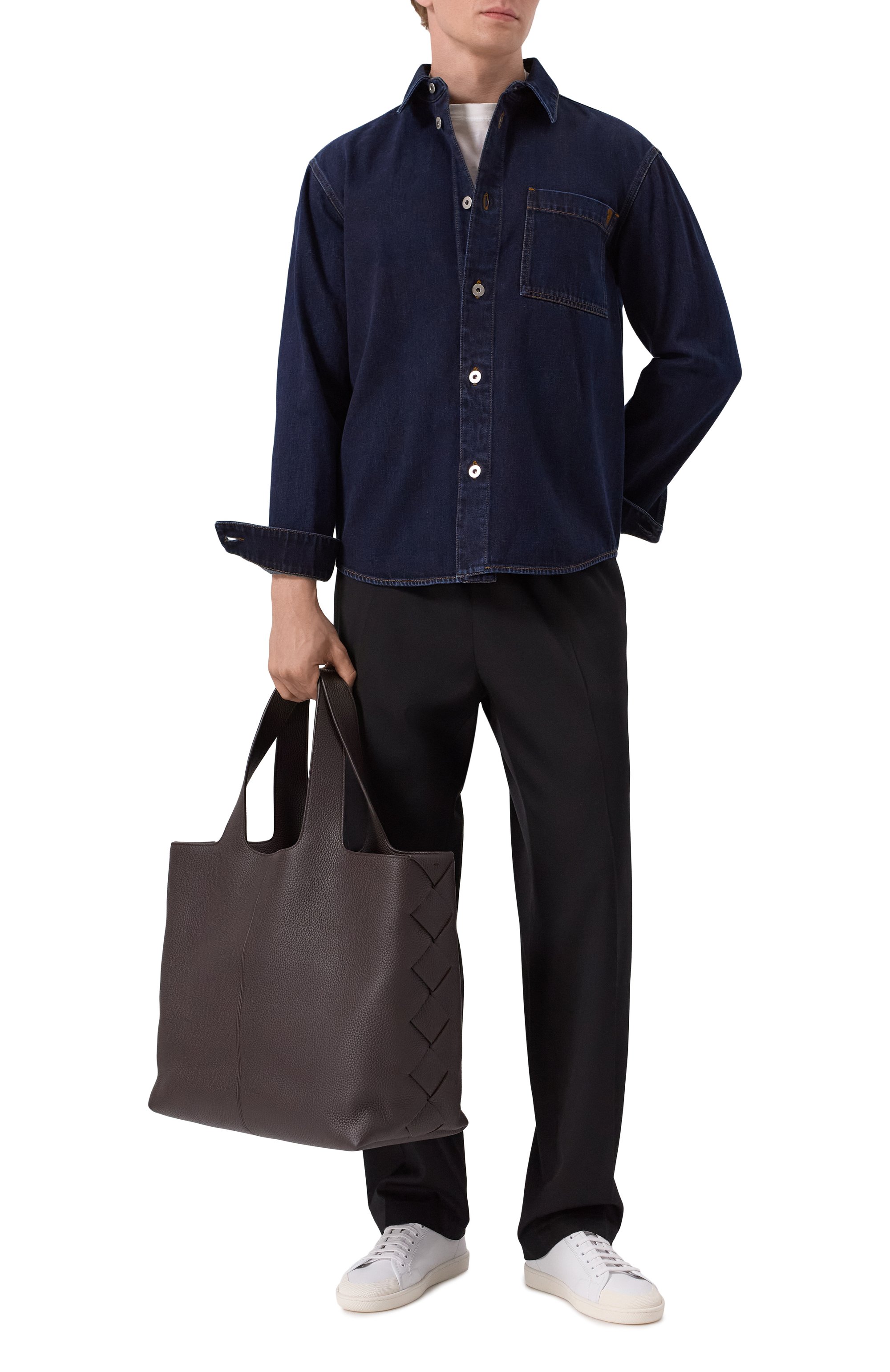 Сумка-шопер diago large BOTTEGA VENETA, арт. 837362/V4FW0, фото 7