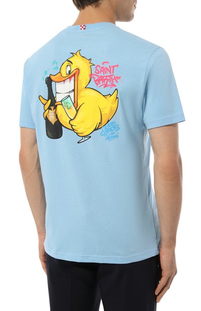 Хлопковая футболка MC2 SAINT BARTH, арт. STBM/P0RT0FIN0/06499D, фото 4