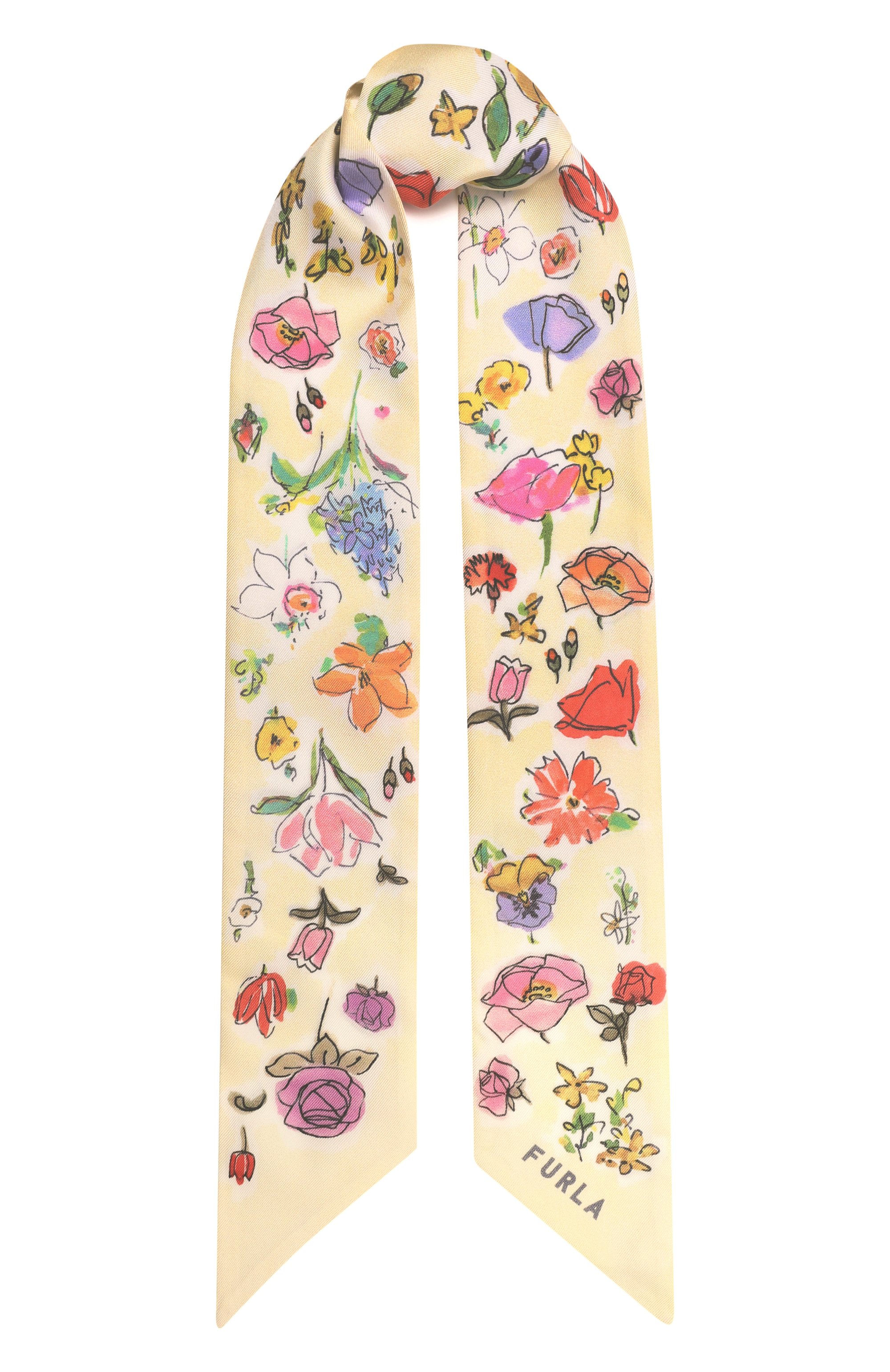 Шелковый шарф-твилли FURLA, арт. WT00022/BX3853, фото 1