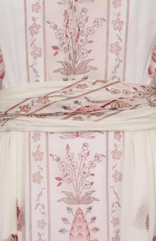 Шелковое платье Giambattista Valli 25SSSVCA5077/A8PRI Белый  25SSSVCA5077/A8PRI Фото 6