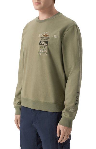 Хлопковый свитшот AERONAUTICA MILITARE, арт. FE2099UJ00725, фото 3