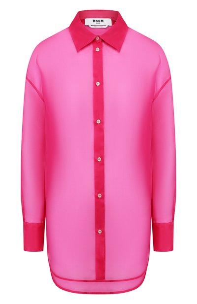 Женская шелковая рубашка MSGM, арт. 2842MDE116 207303