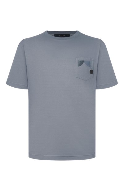 Мужская хлопковая футболка ZILLI, арт. TSR03RM0100VZBPL0