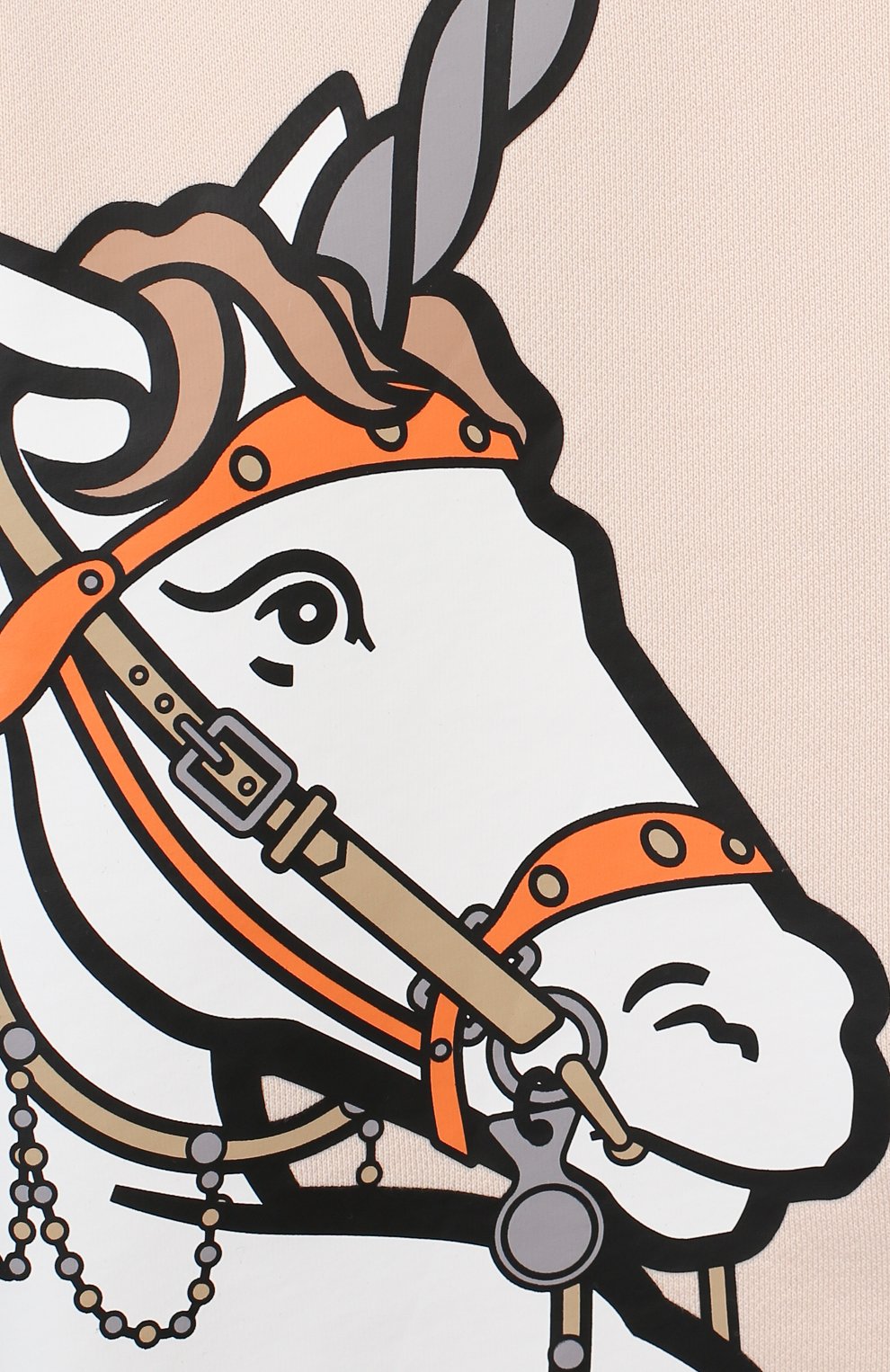 Хлопковый свитшот BURBERRY, арт. 8031646, фото 3