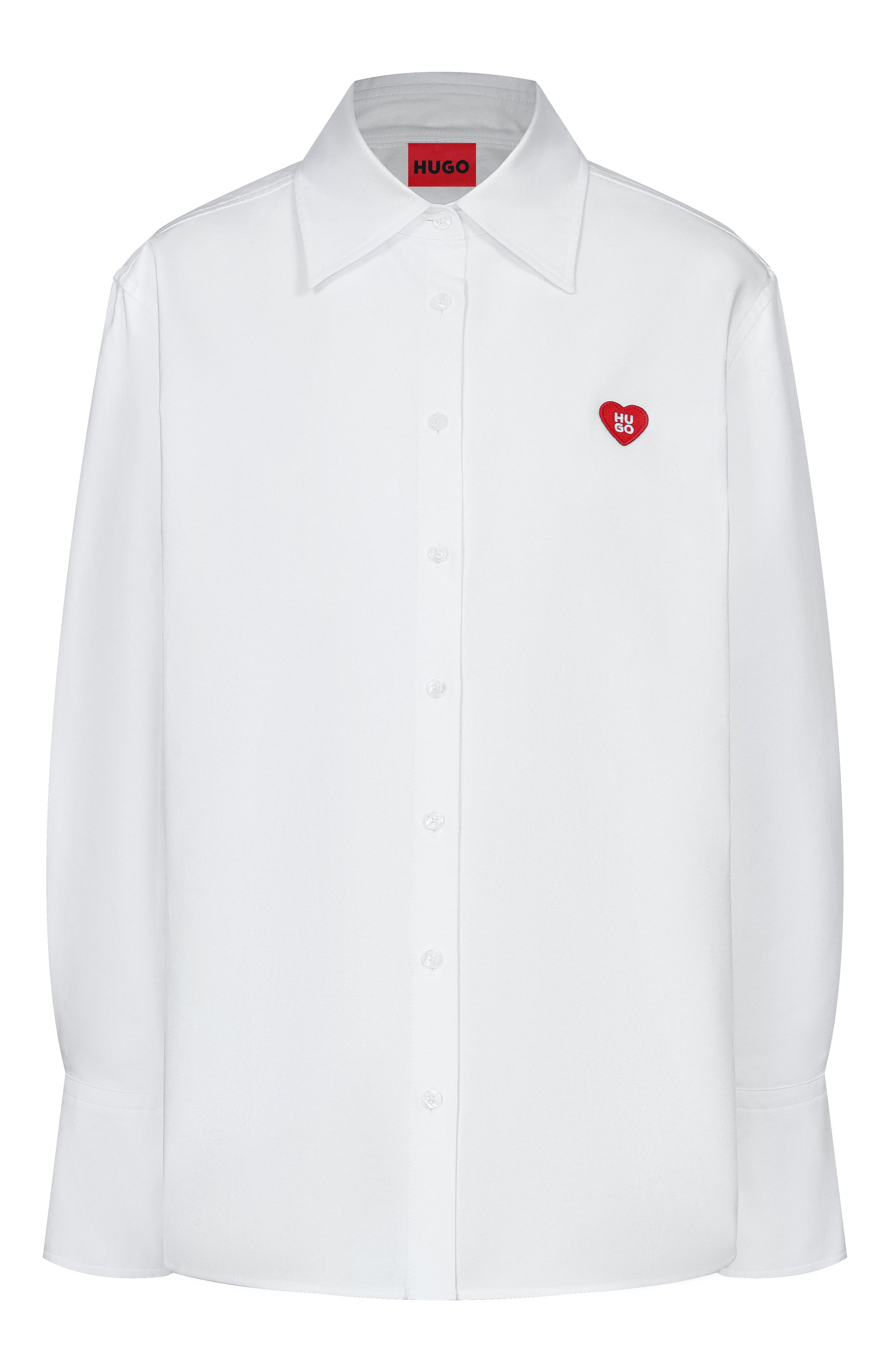 Хлопковая рубашка HUGO, арт. 50556398, фото 1