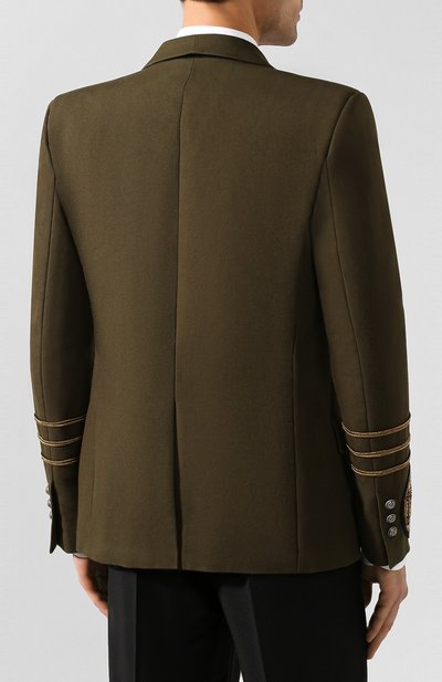 Хлопковый пиджак BALMAIN, арт. TH17139/C118, фото 4