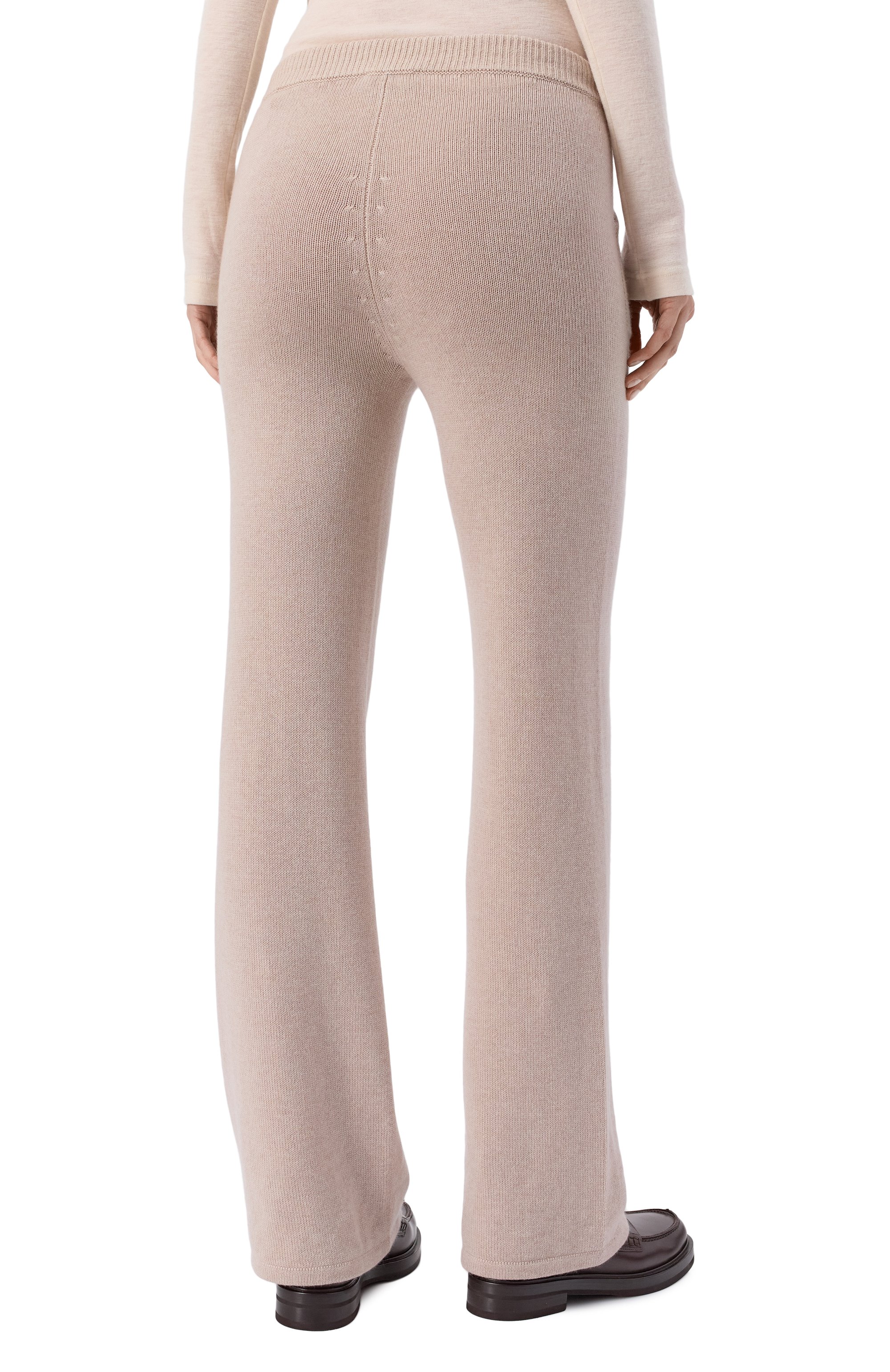 Кашемировые брюки MVST бежевого цвета по цене 162000 руб., арт. M25.1MW.K411, фото 4 Кашемировые брюки MVST, арт. M25.1MW.K411, фото 4