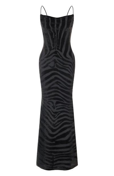 Женское платье из вискозы BALMAIN, арт. FF0RN300/JL11