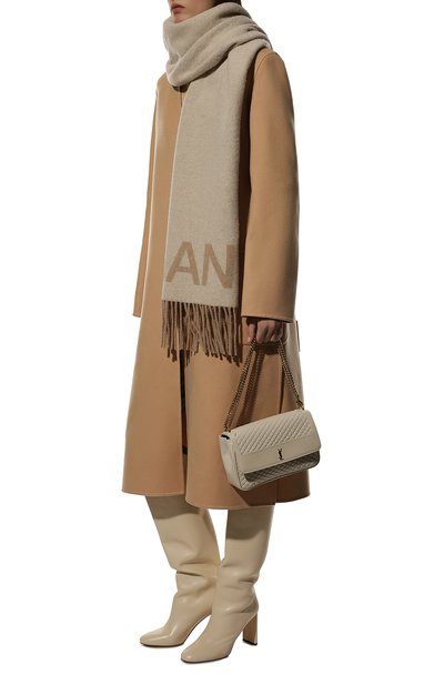 Шерстяной шарф GANNI, арт. A3909, фото 2