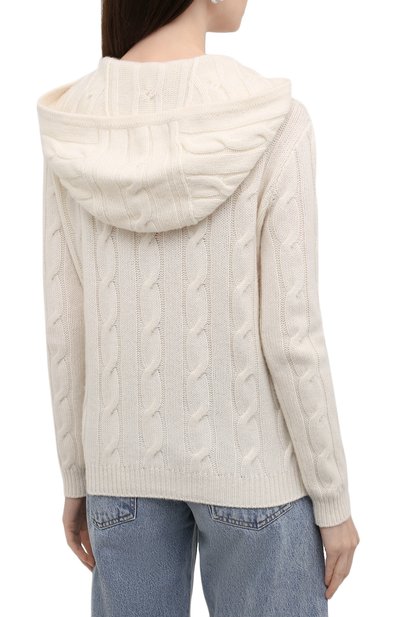 Кашемировое худи RALPH LAUREN кремового цвета по цене 186500 руб., арт. 290815989, фото 4 Кашемировое худи RALPH LAUREN, арт. 290815989, фото 4