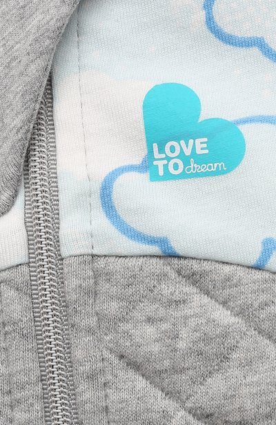 Комбинезон третьего этапа LOVE TO DREAM голубого цвета по цене 2900 руб., арт. L40 08 081 BLU 6M, фото 3 Комбинезон третьего этапа LOVE TO DREAM, арт. L40 08 081 BLU 6M, фото 3