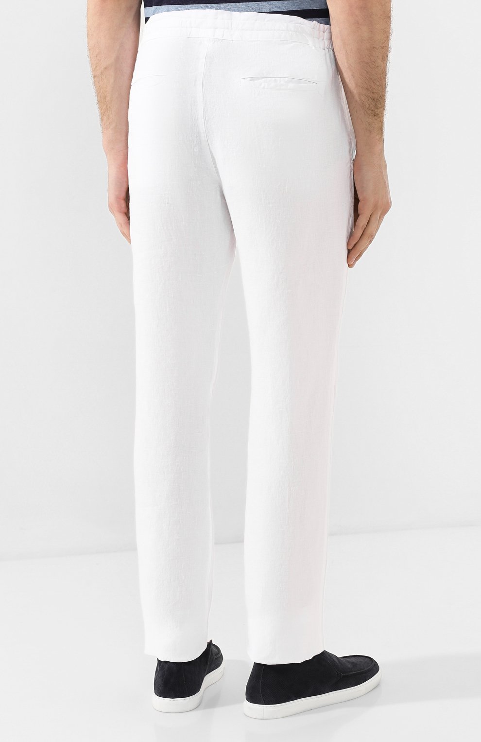 Льняные брюки 120% LINO, арт. R0M299M/0253/000, фото 4