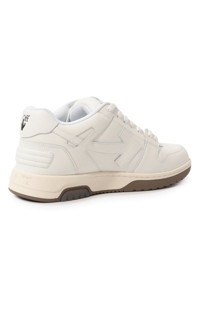 Кожаные кеды out of office OFF-WHITE, арт. OMIA189F22LEA0030117, фото 5