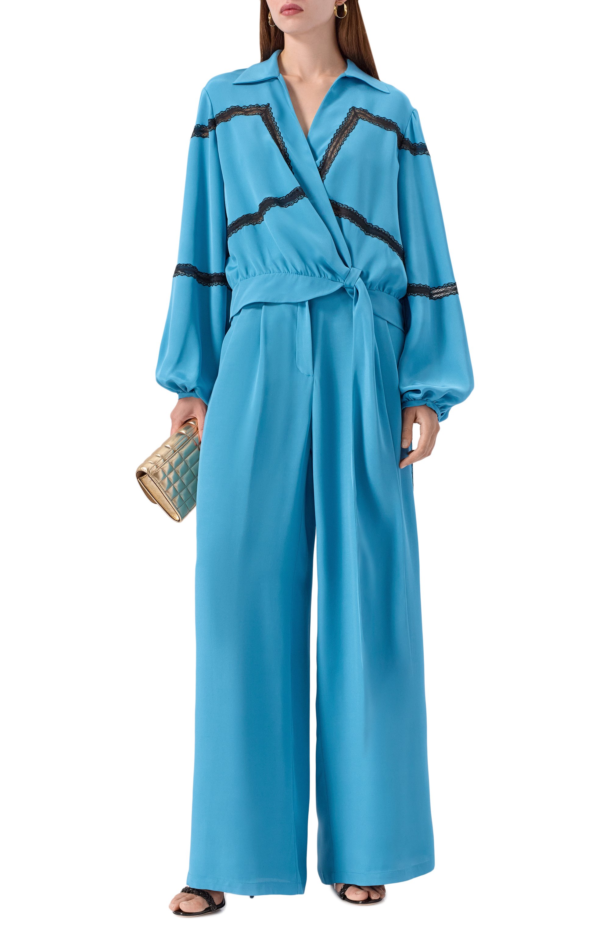 Шелковая блузка AKHMADULLINA, арт. 1125.2BL120/S410, фото 2