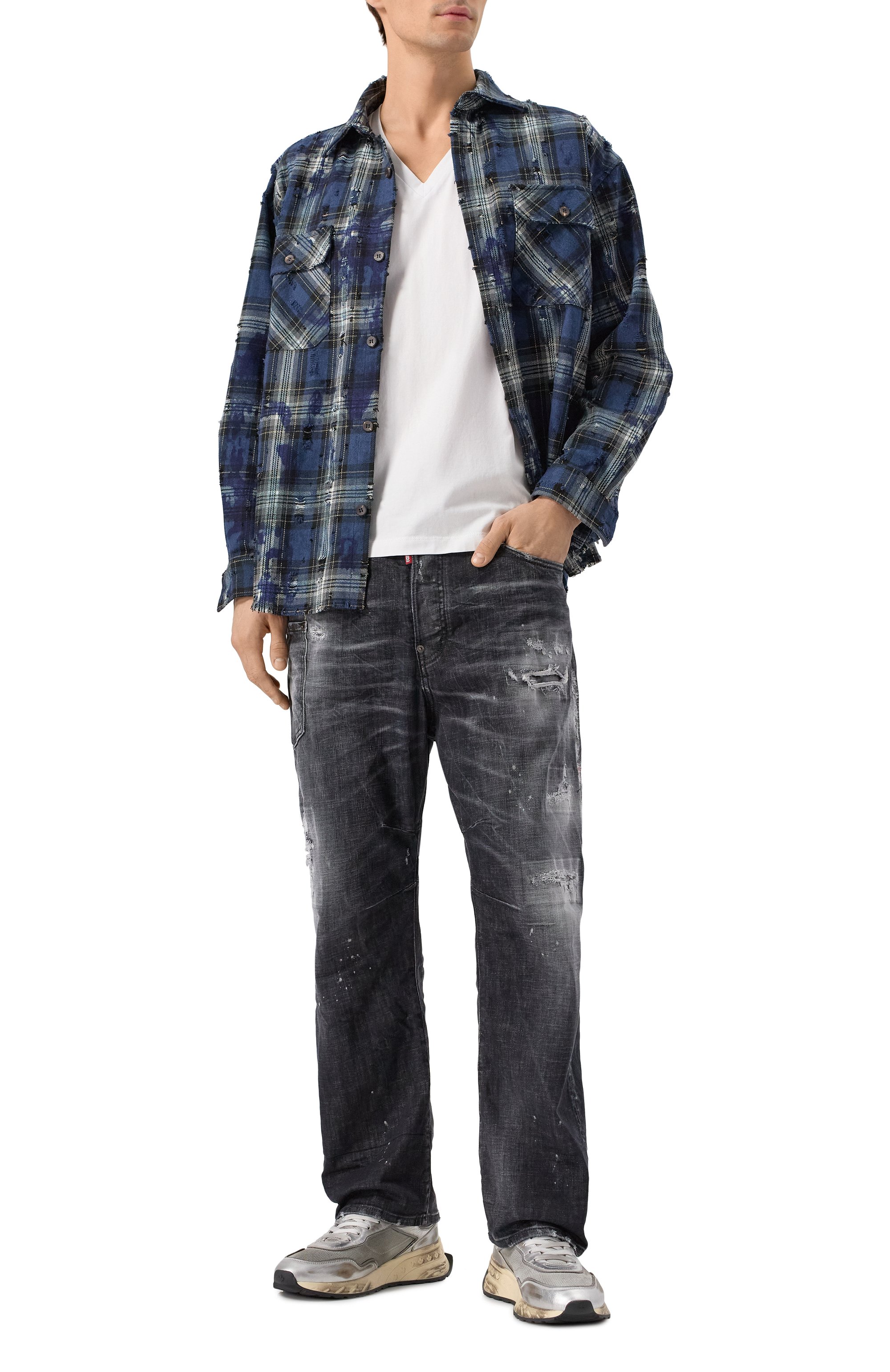 Хлопковая футболка DSQUARED2, арт. S74GD1254/D20020, фото 2