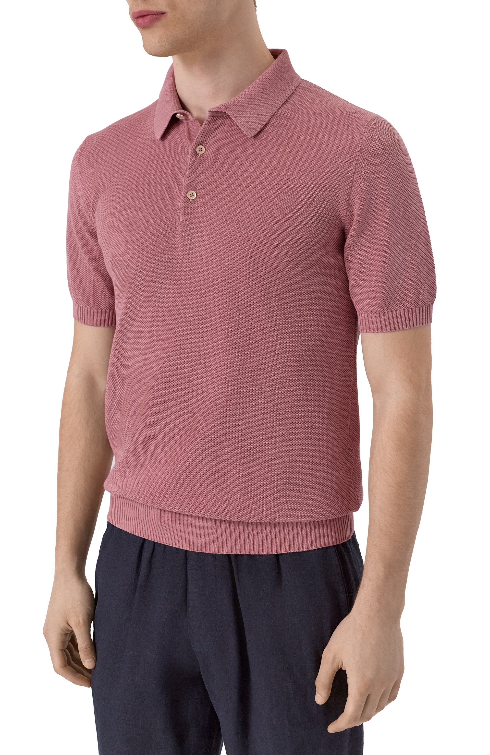 Хлопковое поло BOGLIOLI, арт. 91554T/SB4801, фото 3