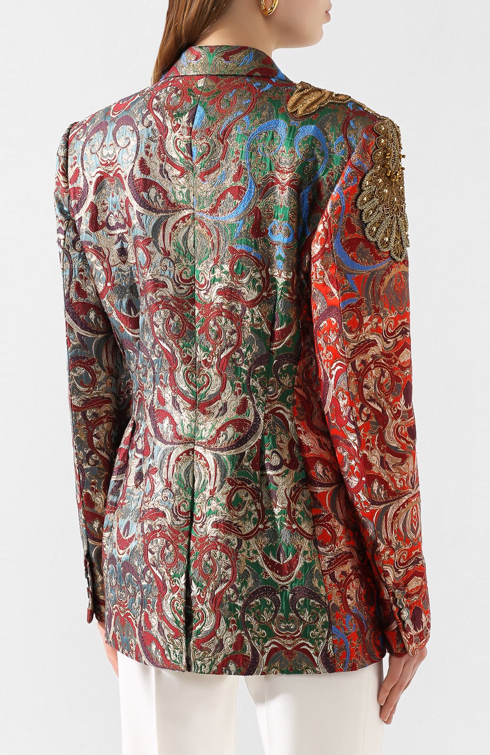 Двубортный жакет DRIES VAN NOTEN, арт. 201-10457-9368, фото 4