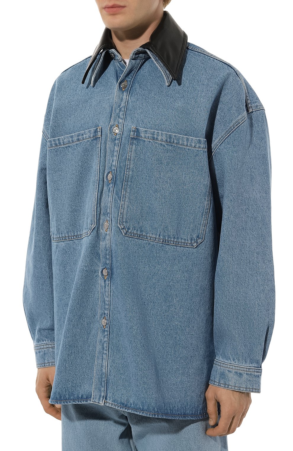 Джинсовая рубашка NANUSHKA, арт. NU24PFJK00553, фото 3