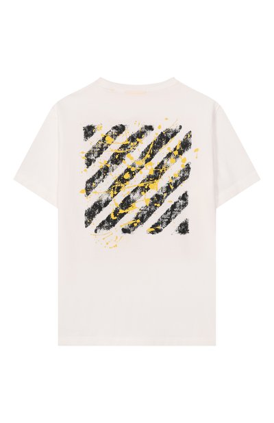 Хлопковая футболка OFF-WHITE, арт. 0BAA002F25JER00A/4-12