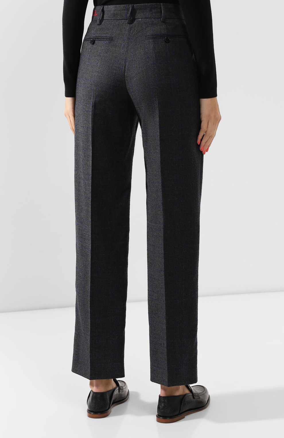 Шерстяные брюки ZADIG AND VOLTAIRE, арт. WHCE0107F, фото 4