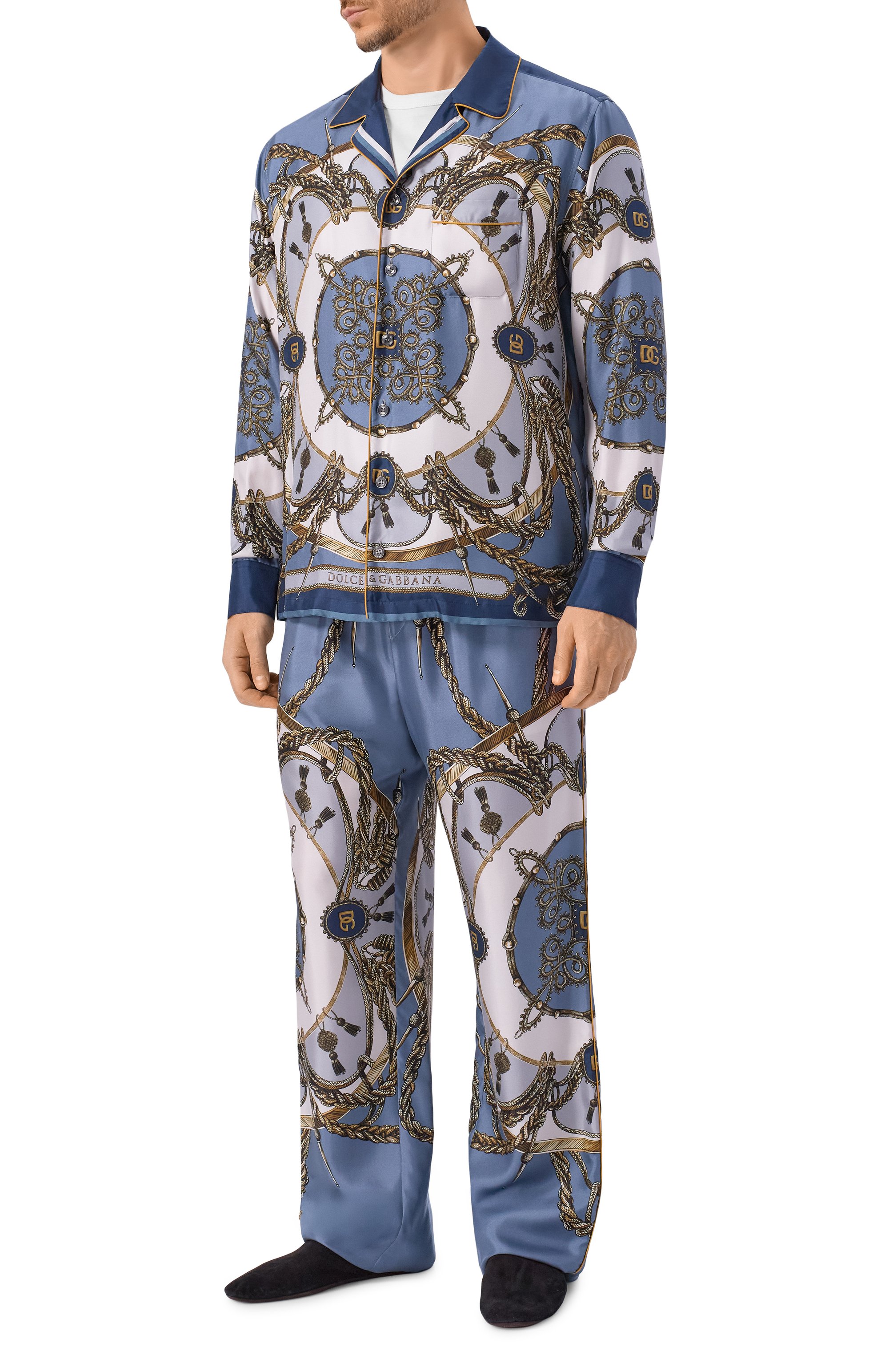 Шелковая сорочка DOLCE & GABBANA, арт. G5IF1T/HI12B, фото 2