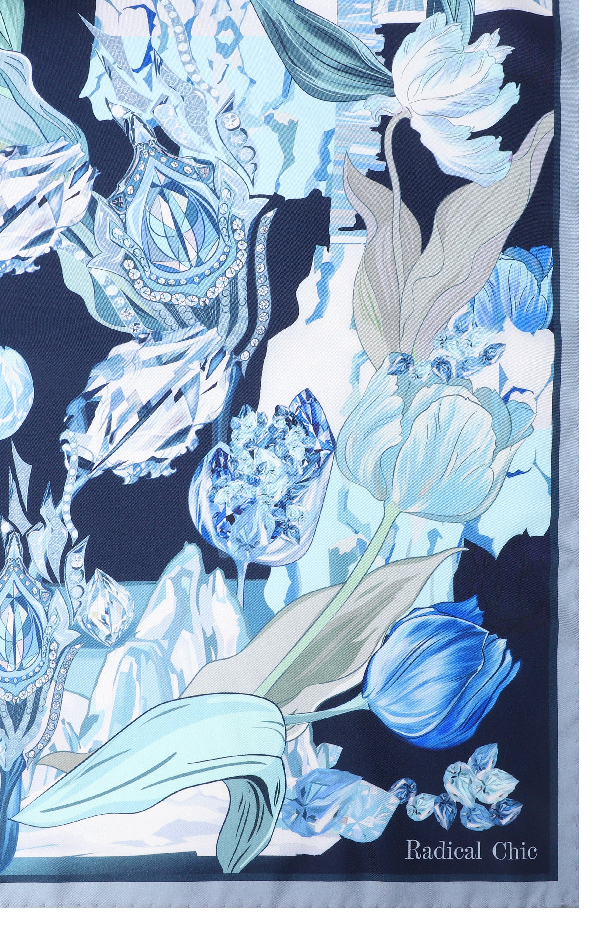 Шелковый платок ice RADICAL CHIC, арт. 722321.07.02, фото 4