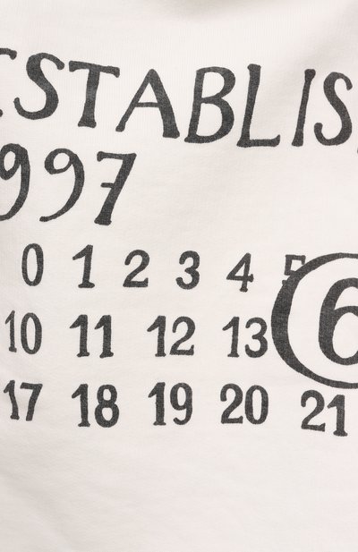 Хлопковое худи MM6, арт. S52GU0241/M25012, фото 5