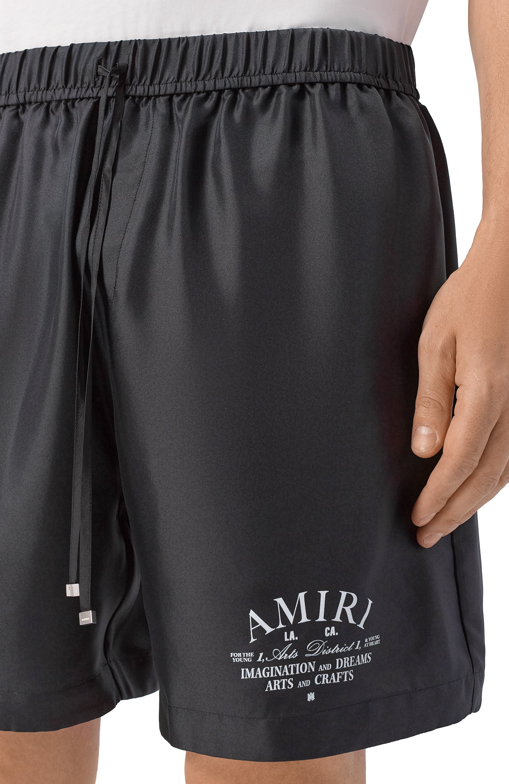 Шелковые шорты AMIRI, арт. AMSHCA1043, фото 5
