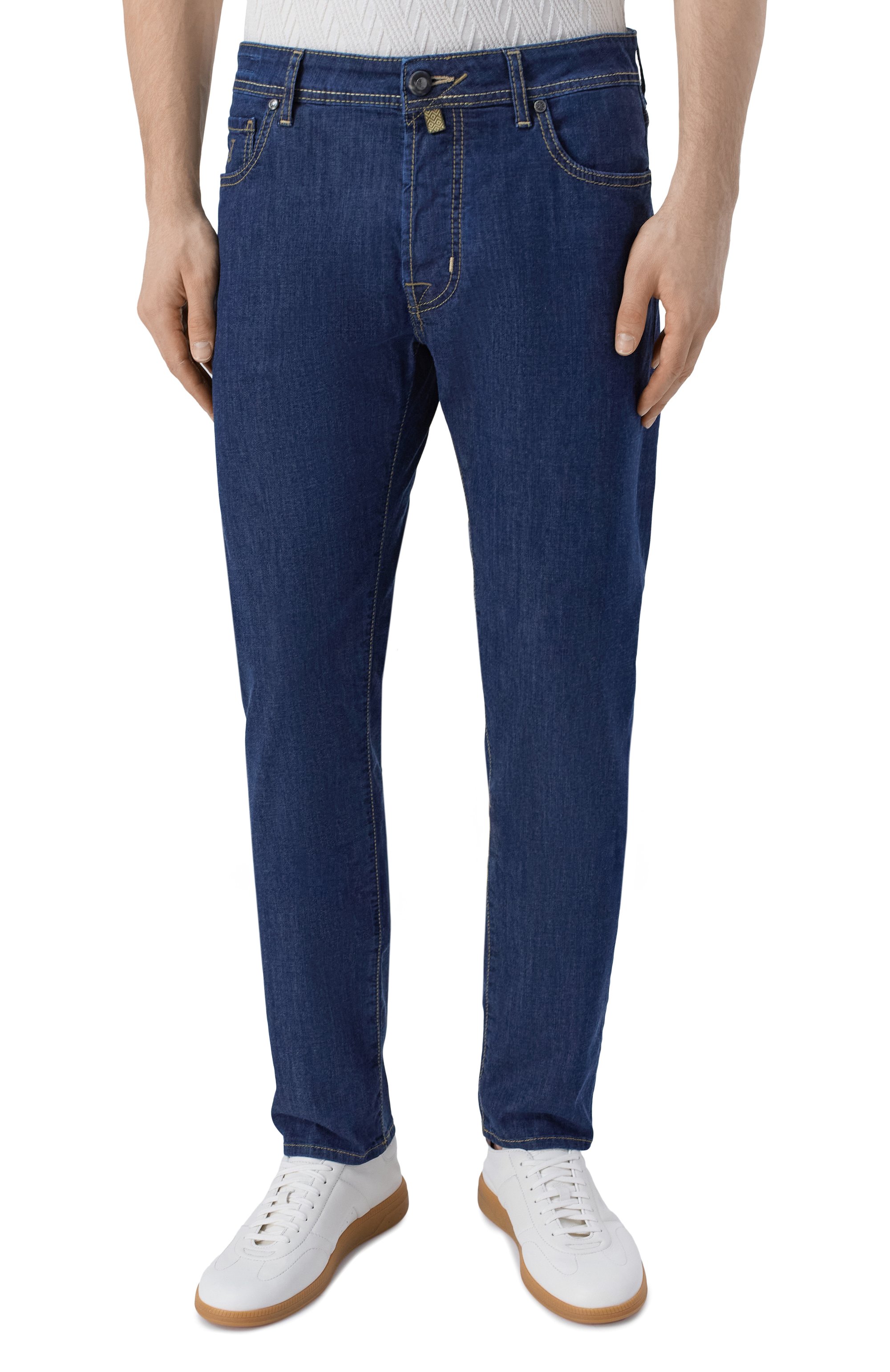 Джинсы bard JACOB COHEN темно-синего цвета по цене 66450 руб., арт. JUM_QM004 059 S3735 R2, фото 3 Джинсы bard JACOB COHEN, арт. JUM_QM004 059 S3735 R2, фото 3