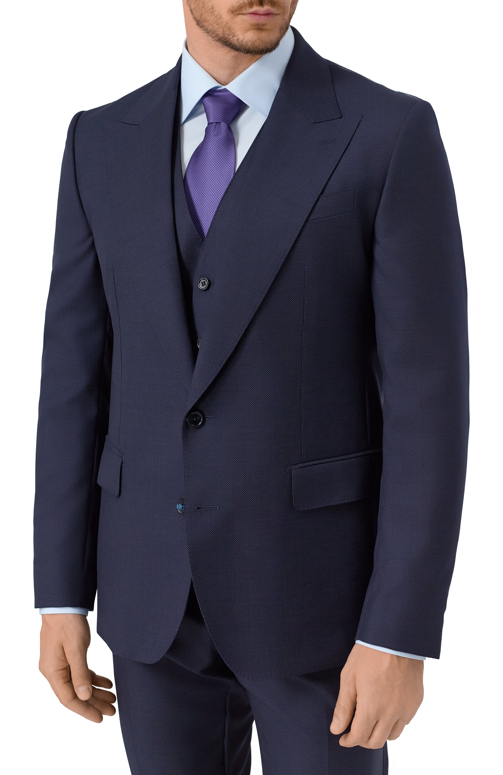 Шерстяной костюм-тройка DOLCE & GABBANA, арт. GK02XT/FM2GS, фото 2