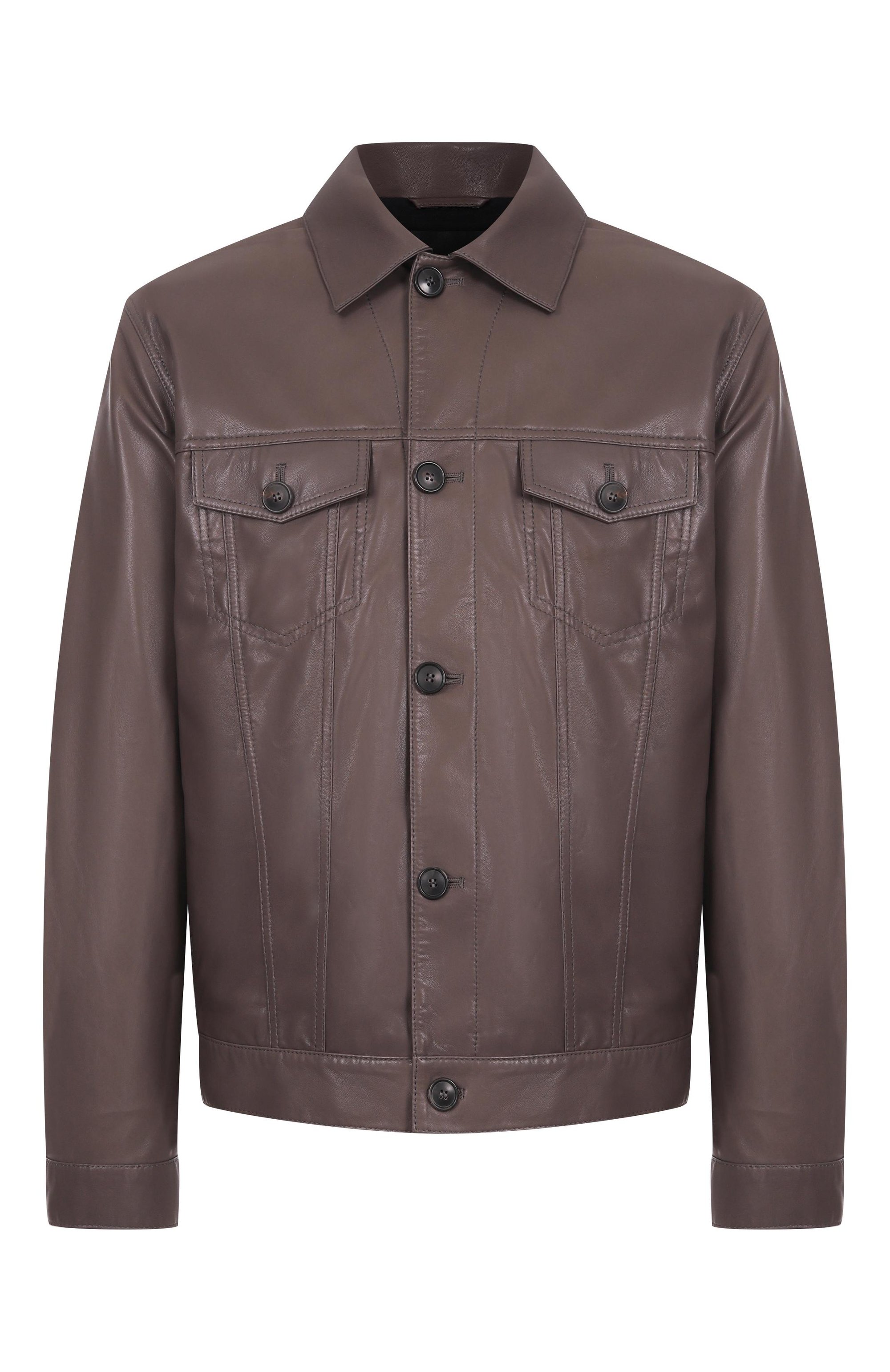 Кожаная куртка MVST, арт. 54201/48-56, фото 1