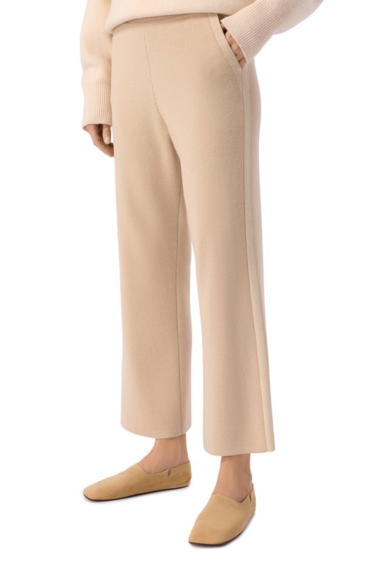 Кашемировые брюки Loro Piana FAM7915 Бежевый  FAM7915 Фото 3