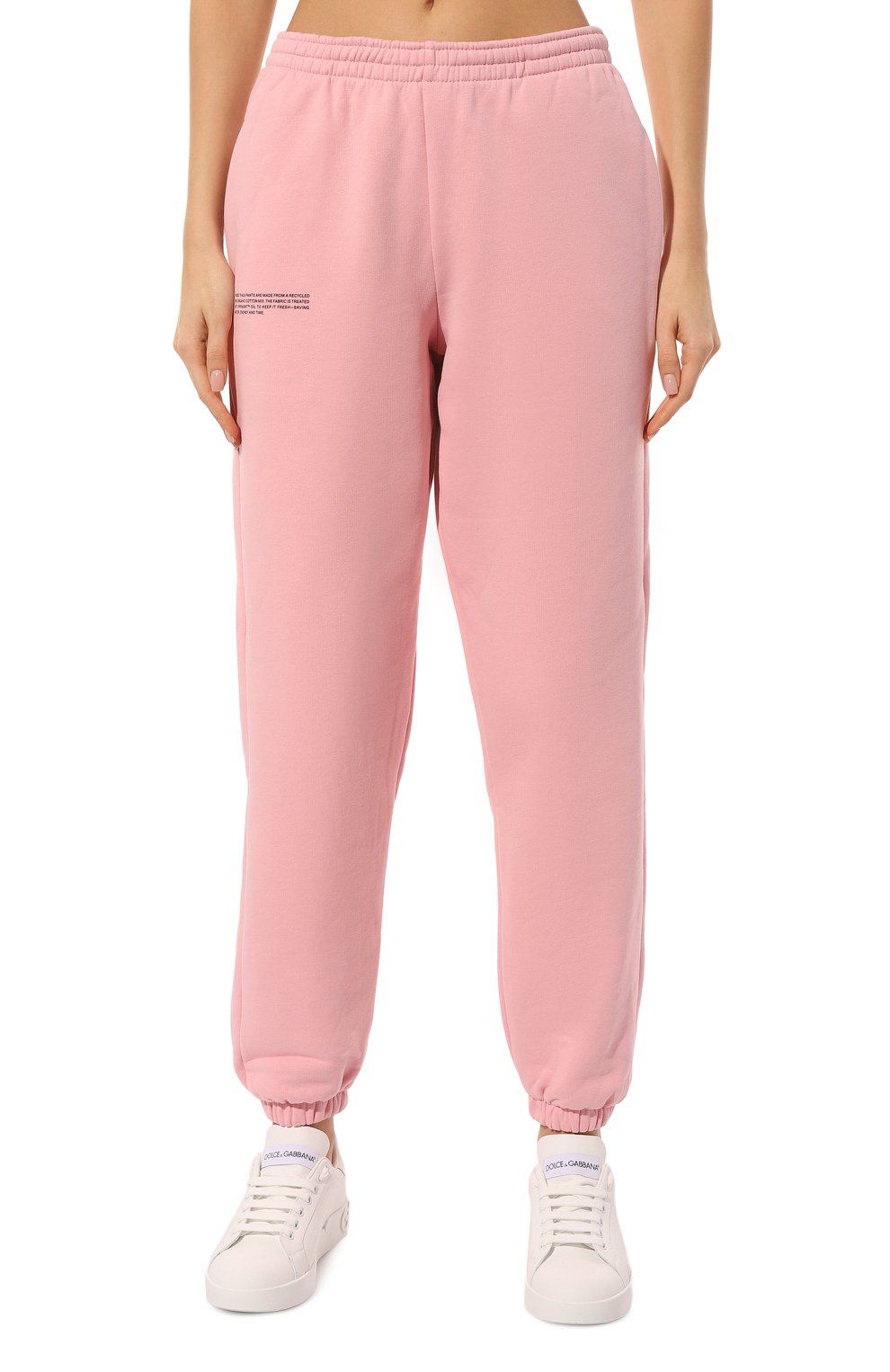 Хлопковые джоггеры PANGAIA розового цвета по цене 14650 руб., арт. 10000302, фото 3 Хлопковые джоггеры PANGAIA, арт. 10000302, фото 3