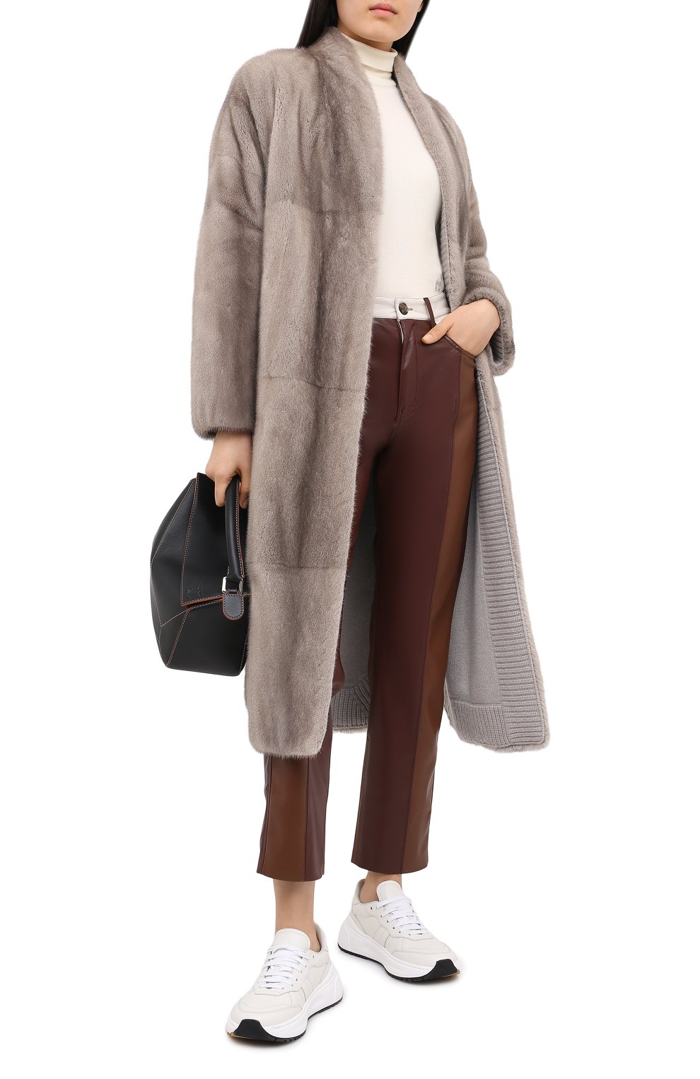 Шуба из норки LORO PIANA, арт. FAI2019, фото 2