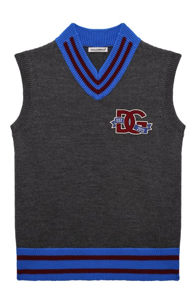 Шерстяной жилет DOLCE & GABBANA, арт. L4KWG0/JCVV8