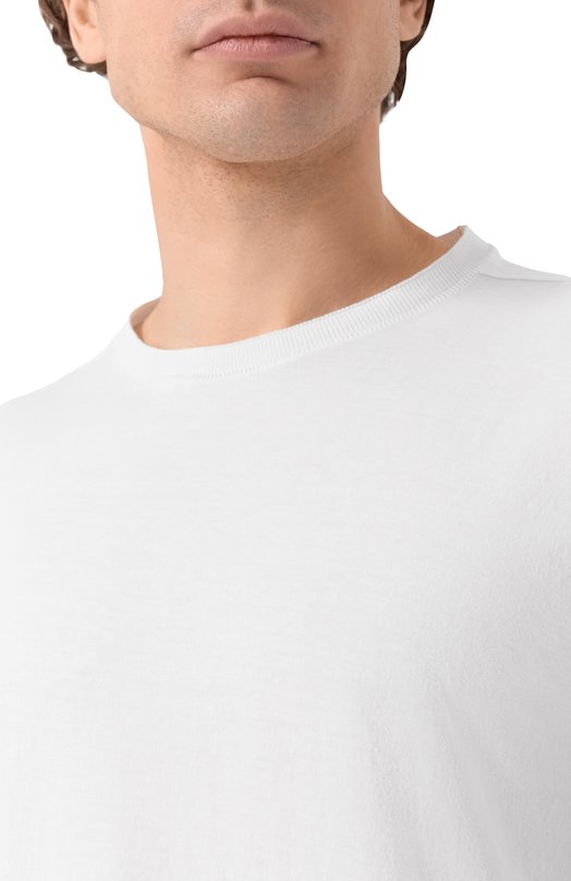 Хлопковая футболка Transit CFUTRC1360 Белый  CFUTRC1360 Фото 5