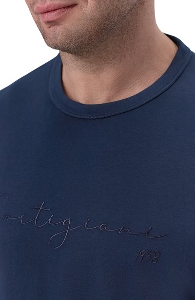 Хлопковая футболка CORTIGIANI, арт. 4AJ601, фото 5