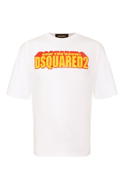 Мужская хлопковая футболка DSQUARED2, арт. S71GD1553/S23009