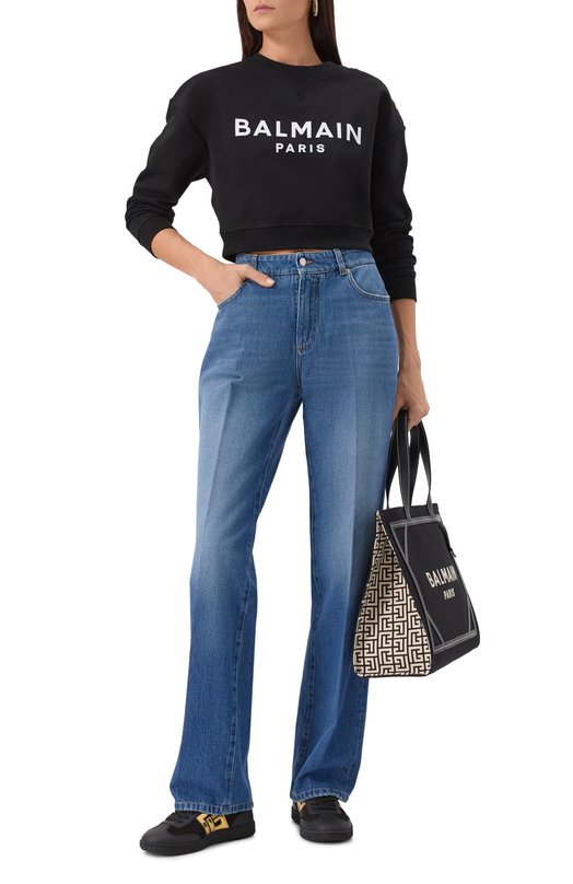 Комбинированные кеды Swan Balmain EN0VI735/LISC Чёрный  EN0VI735/LISC Фото 2